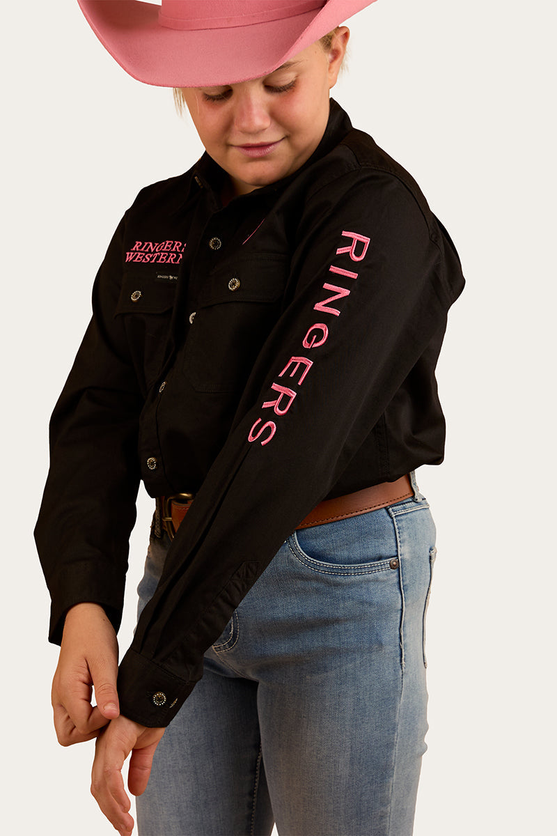 Ringers Western Jackaroo Kids Full Button Work Shirt