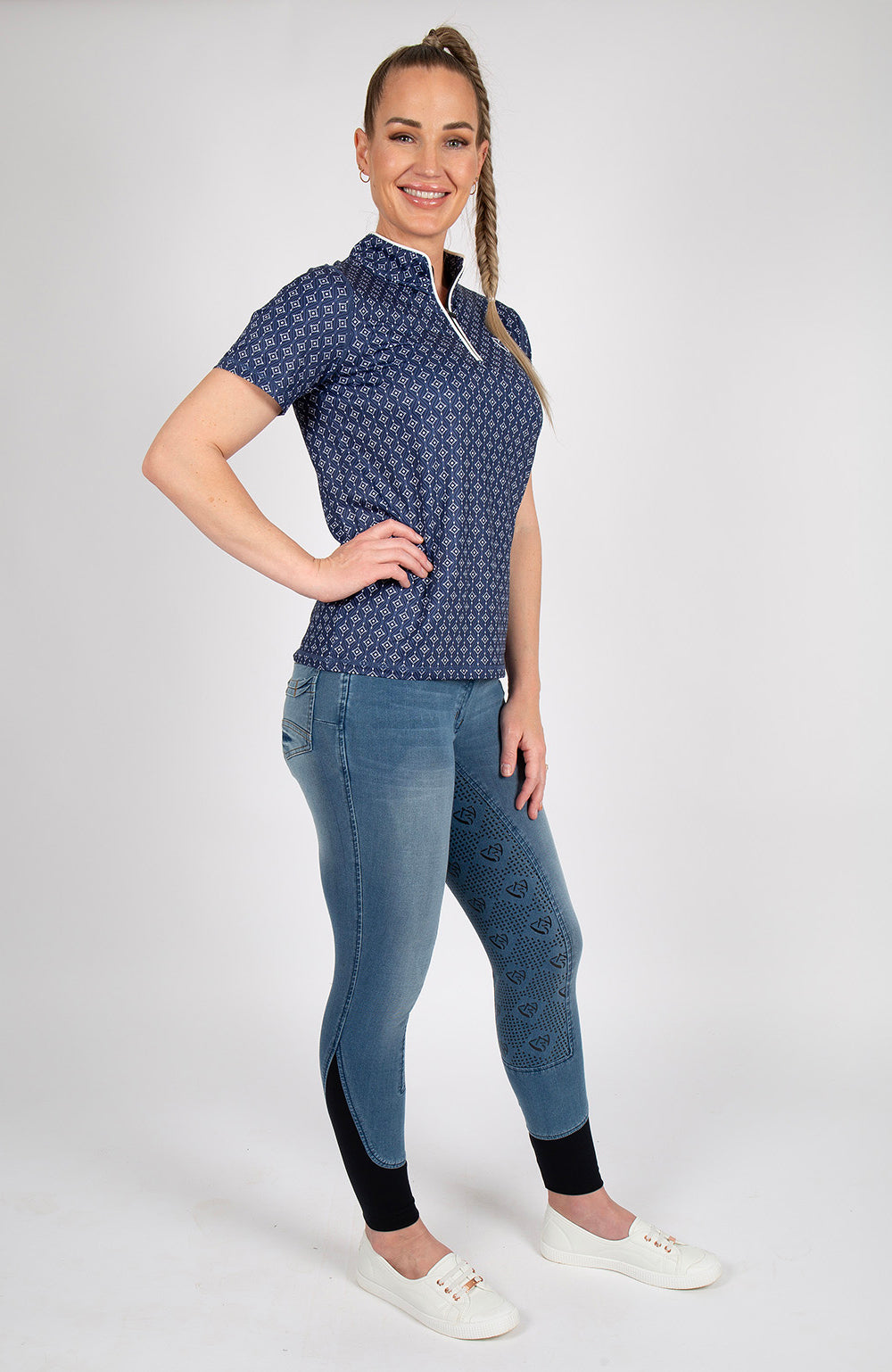 BARE Equestrian Heritage Denim Breeches