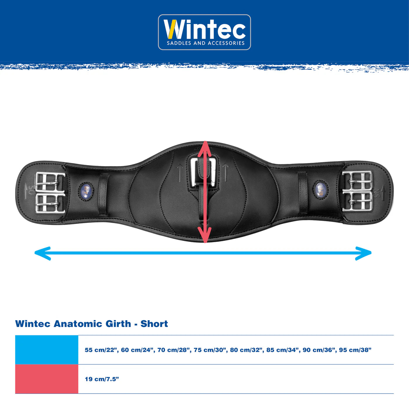 Wintec Elastic Girth With CAIR II