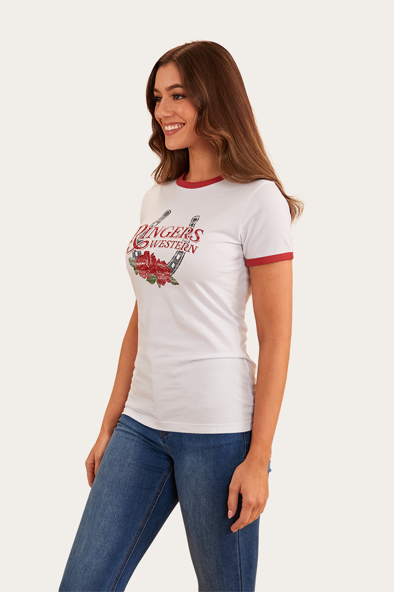 Ringers Western Ramblin Womens Ringer T-Shirt