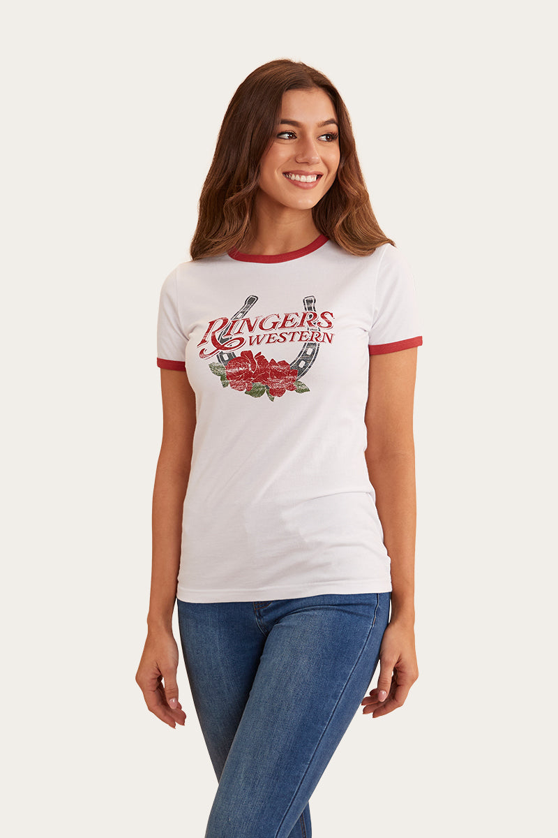 Ringers Western Ramblin Womens Ringer T-Shirt