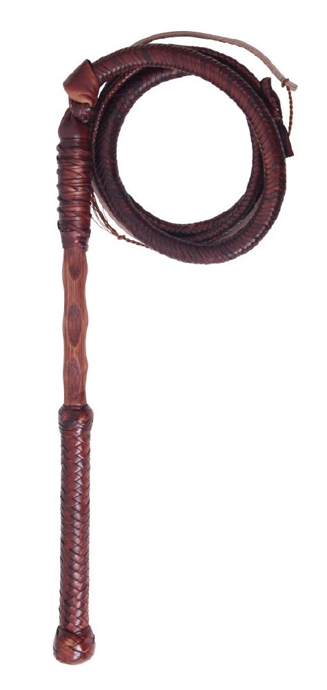 Double Hill Leather Stock Whips 12 Plait
