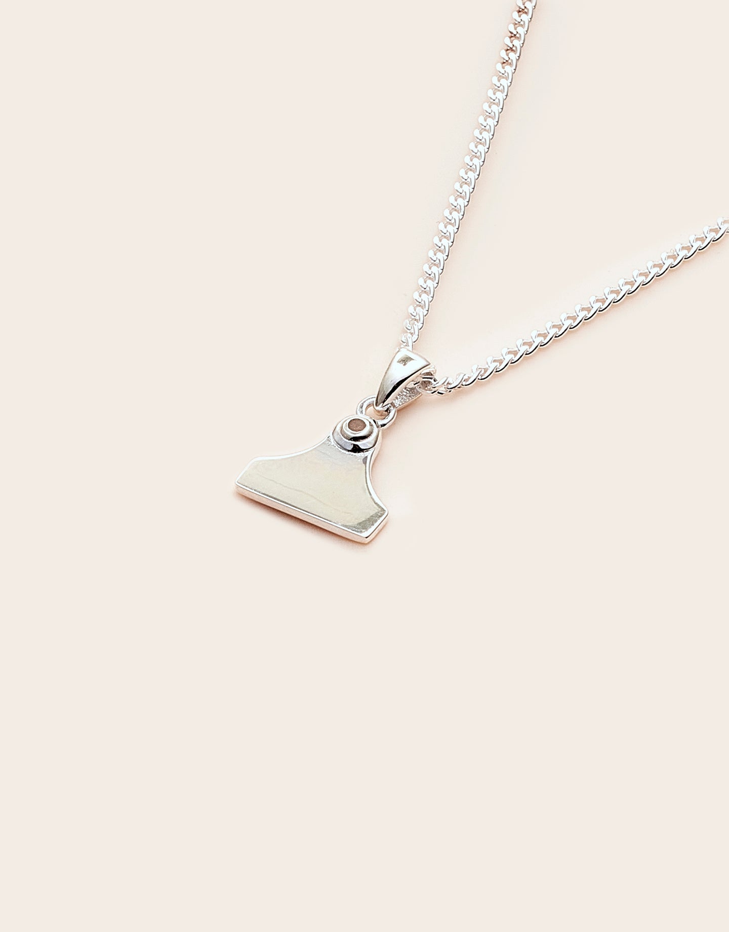 Whistle & Pop High Country Dainty Cattle Tag Necklace