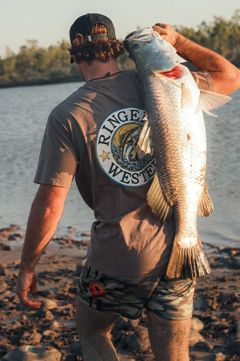 Ringers Western Big Catch Mens Loose Fit T-Shirt