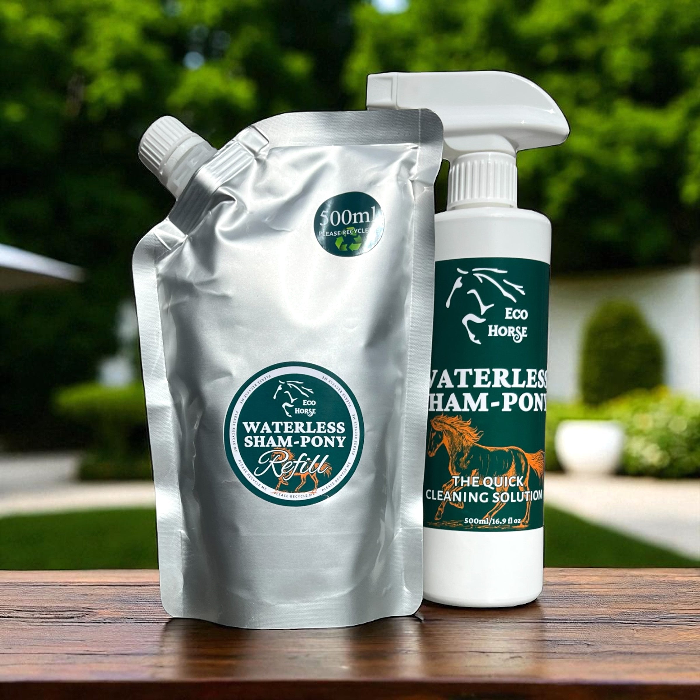 Eco Horse Refill Waterless Sham-Pony