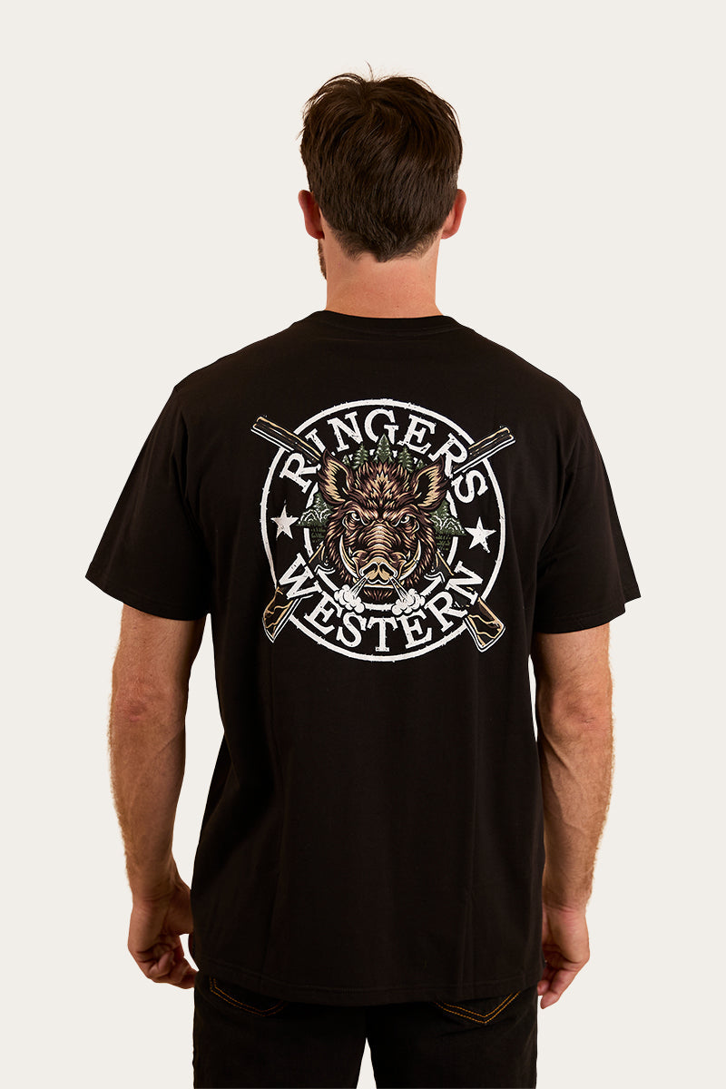 Ringers Western Wild Boar Mens Loose Fit T-Shirt