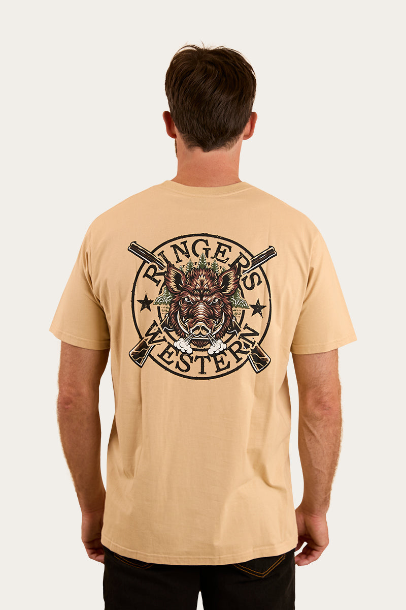 Ringers Western Wild Boar Mens Loose Fit T-Shirt
