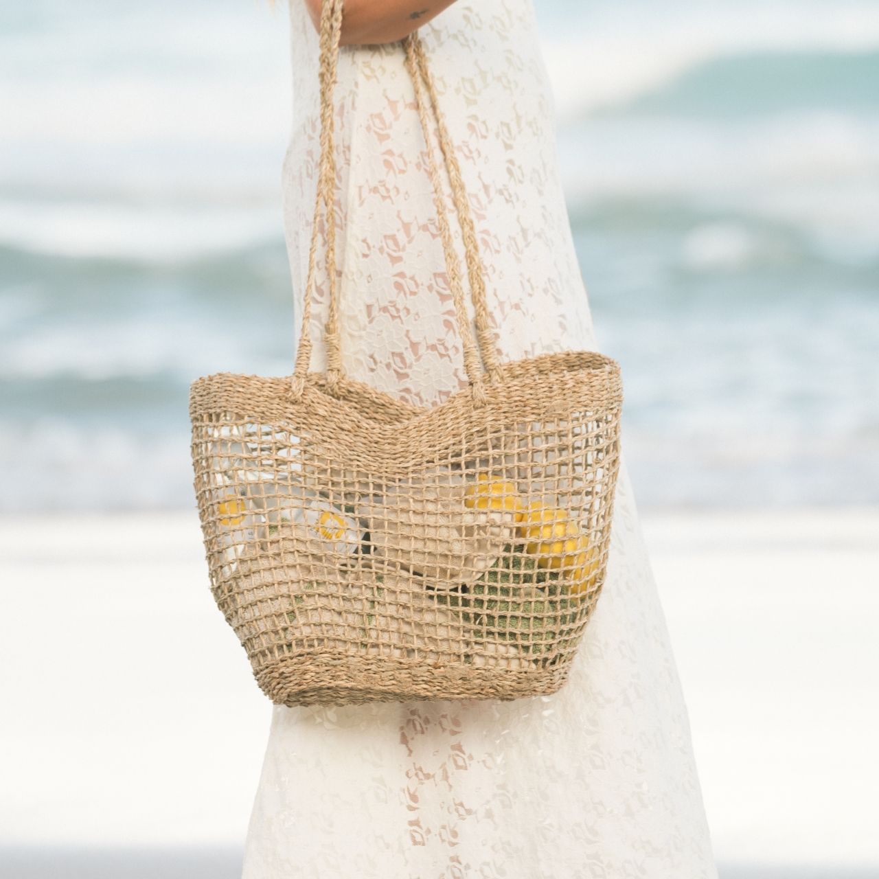 Will & Bear Otis Straw | Beach Tote Bag