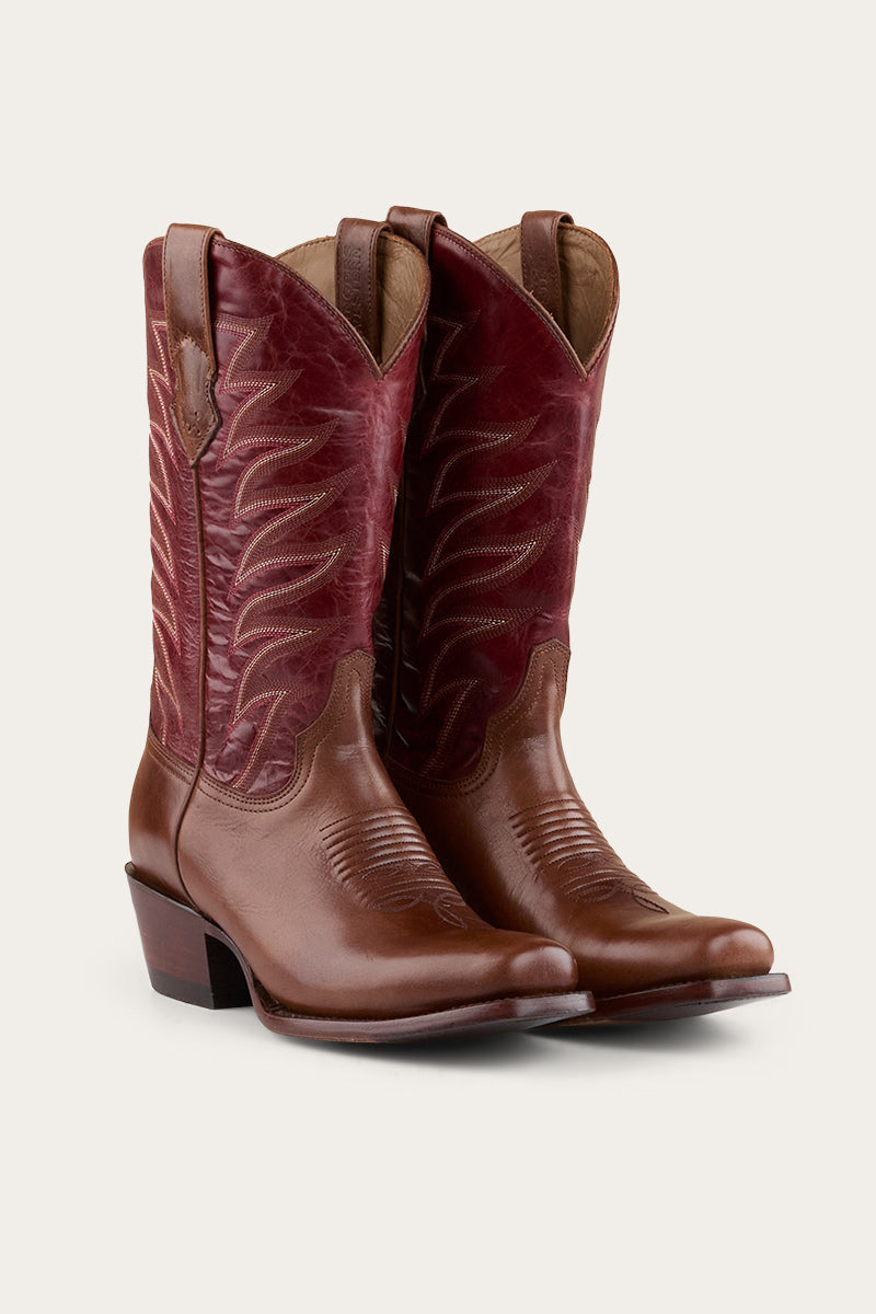 Ringers Western Longreach Womens Cuban Heel Boot