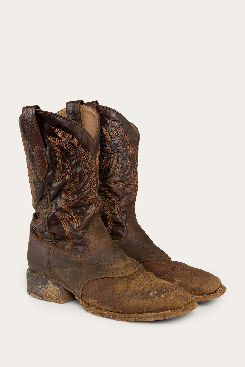 Ringers Western Longreach Mens Saddle Boot