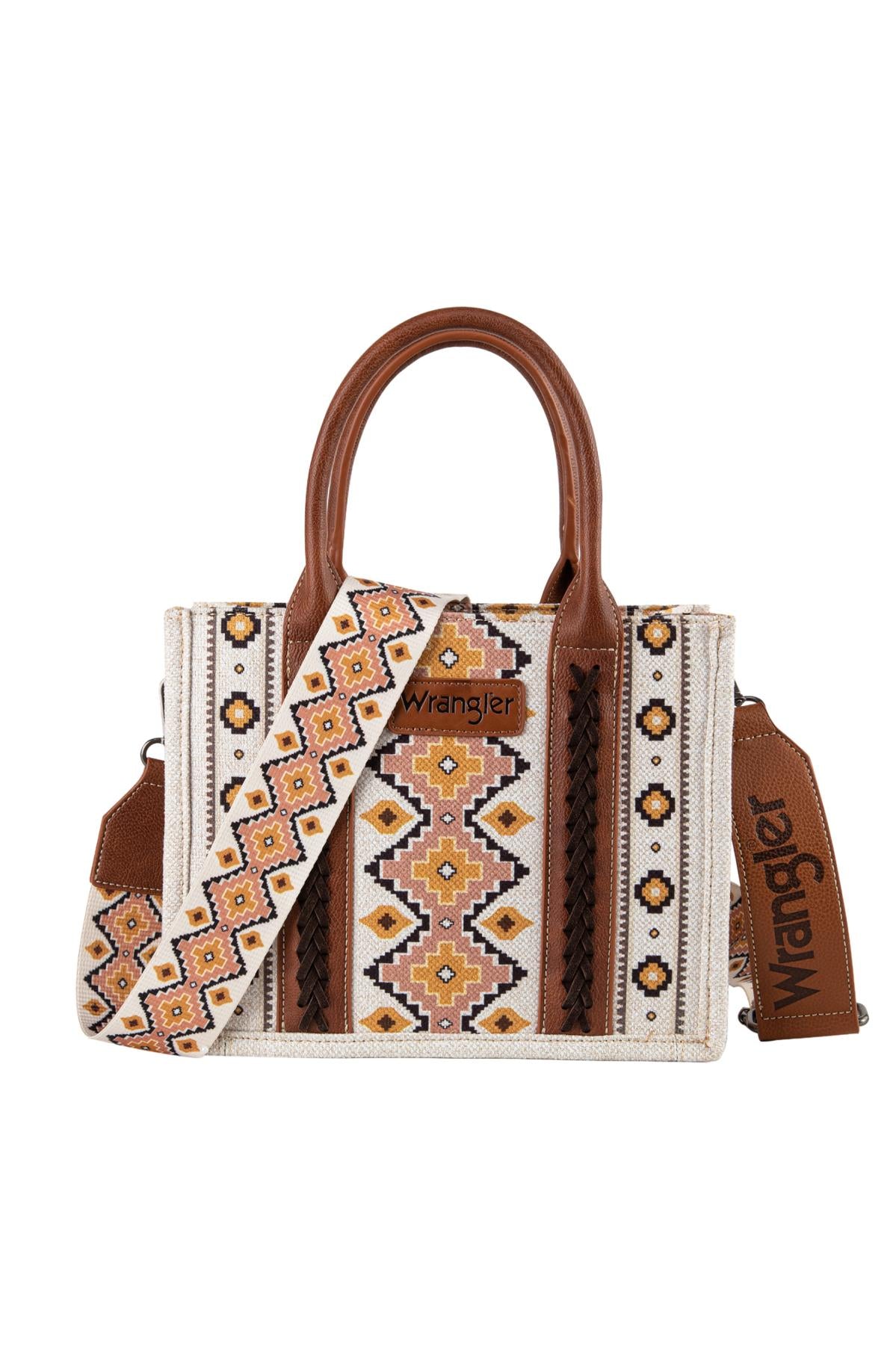 Wrangler Southwestern Crossbody Bag - Natural
