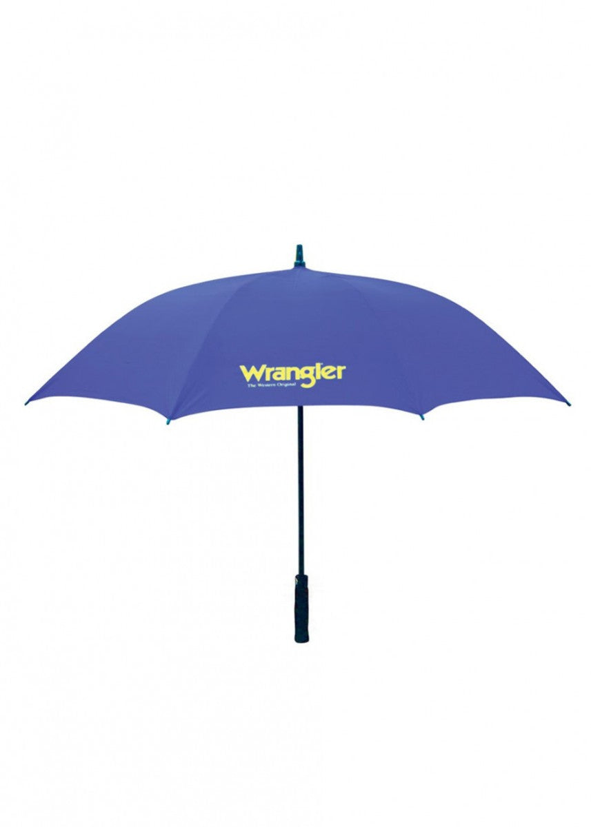 Wrangler Logo Umbrella - Royal Blue