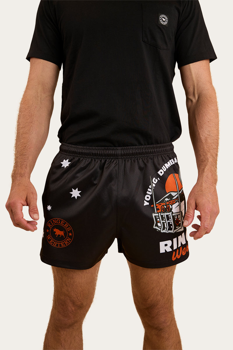 Ringers Western Young and Dumb Footy Short