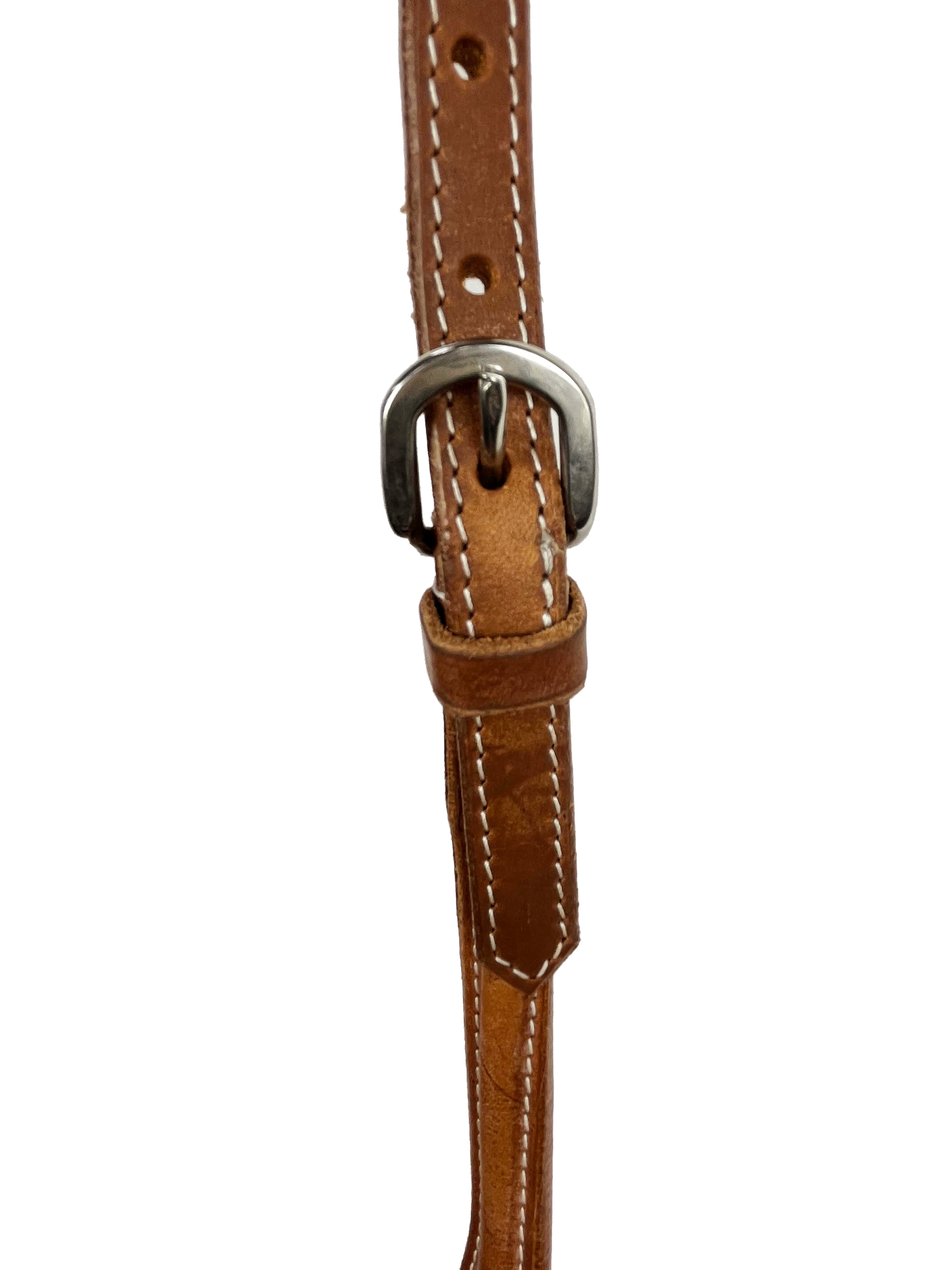 Ezy Ride Bridle One Ear Stitched with Raised Leather