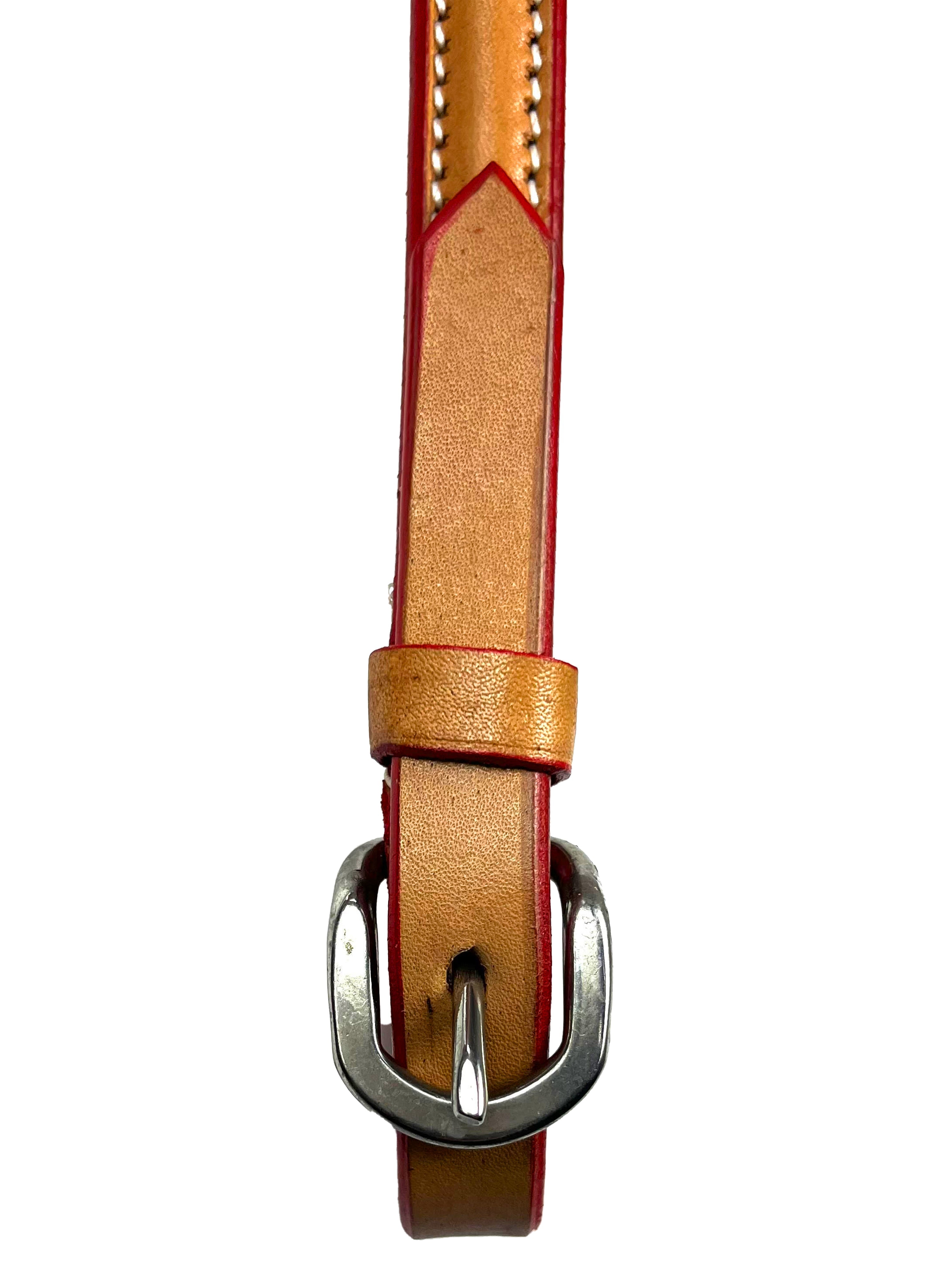 Ezy Ride Bridle Brow with Stitching Natural