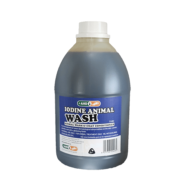 AHD Iodine Animal Wash - 2l