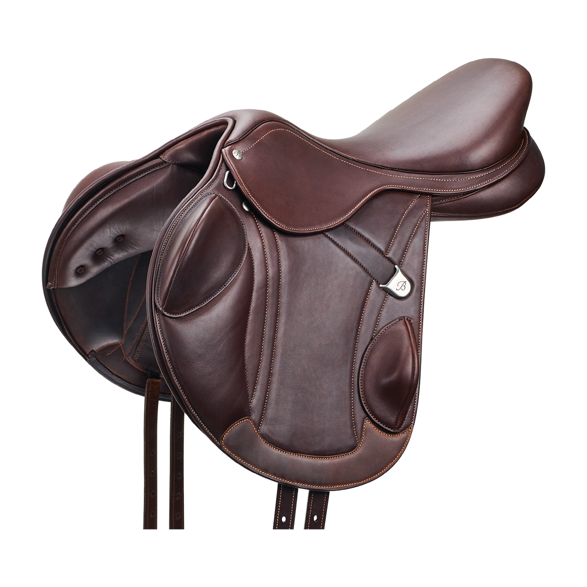 Bates Advanta Jump Saddle - Brown