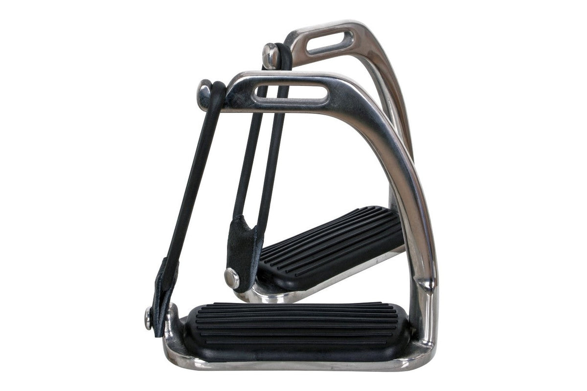 Blue Tag Peacok Stirrup Irons