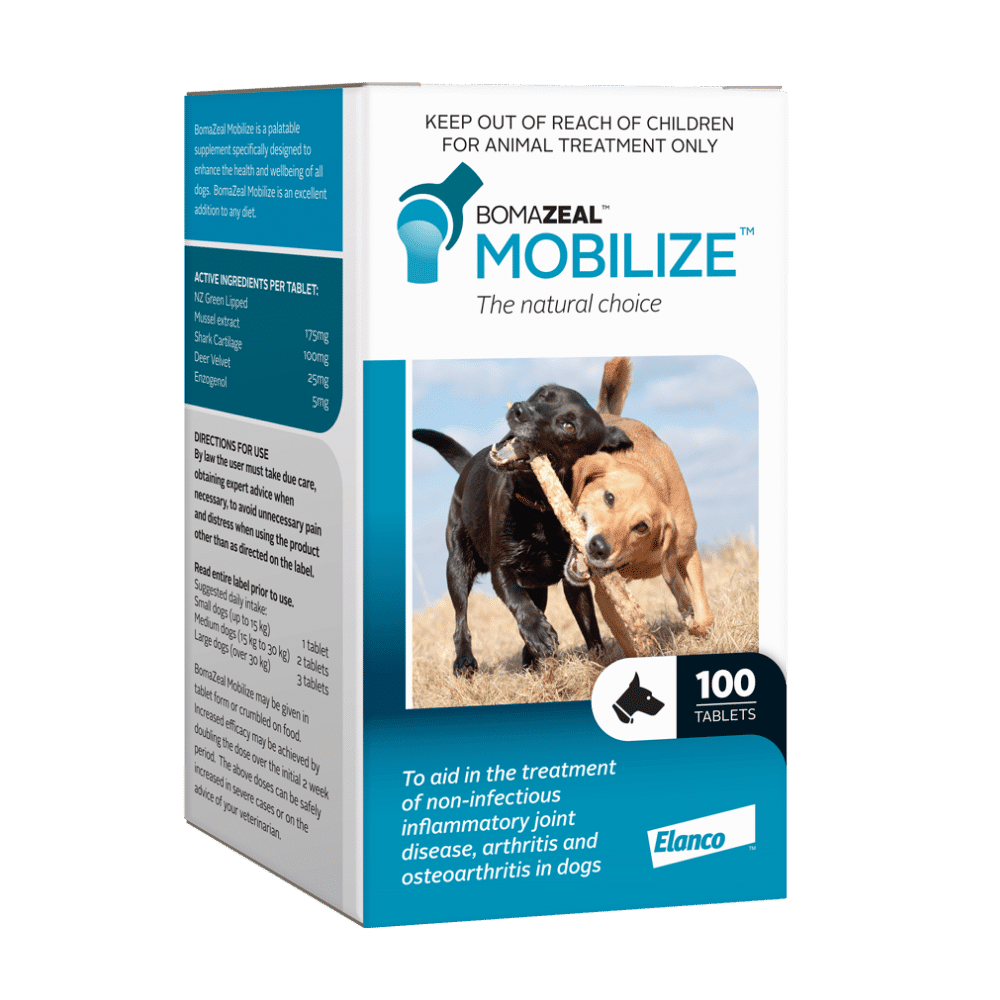 BomaZeal Mobilize joint tablets for dogs