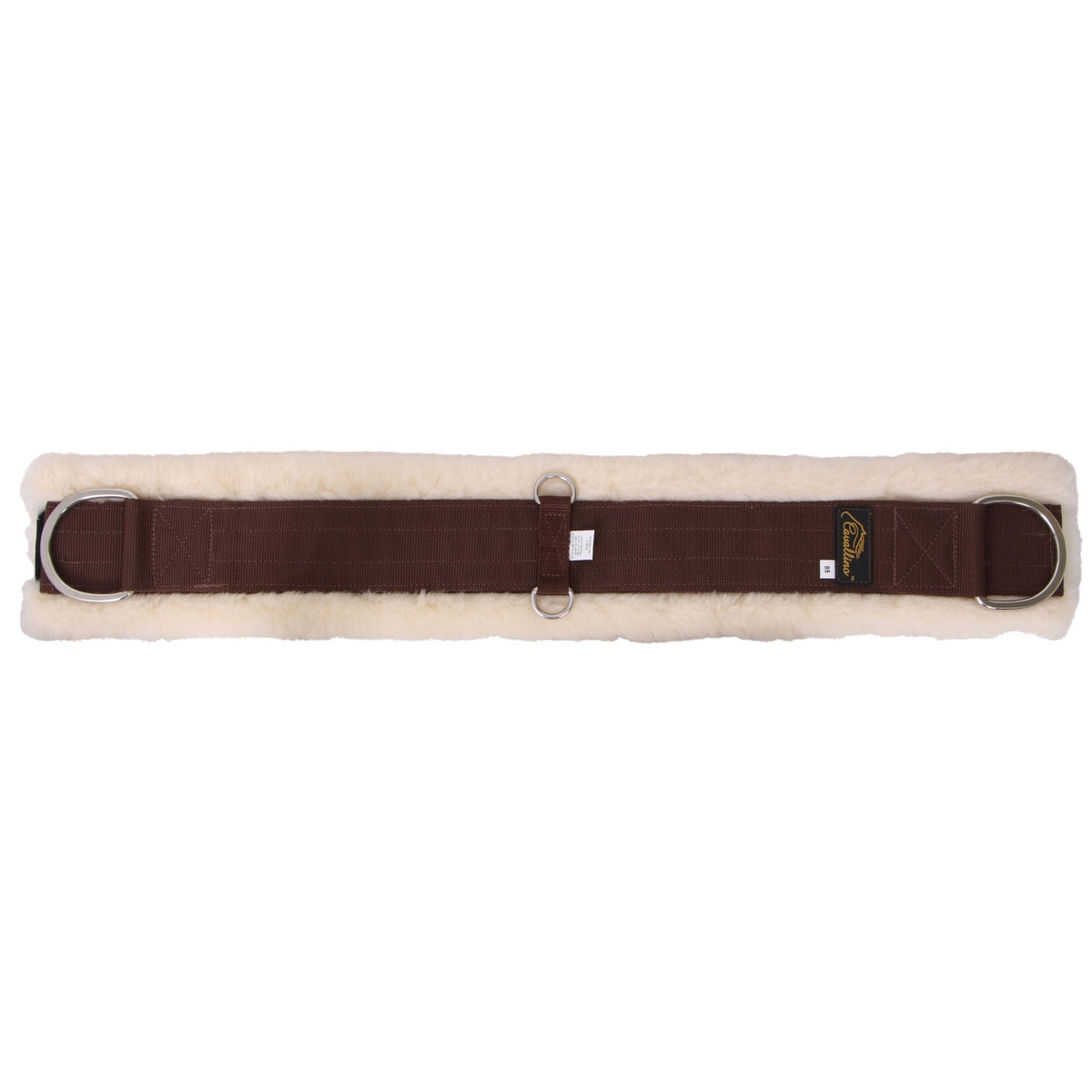 Cavallino ComfiEze Natural Western Dee Girth - Brown