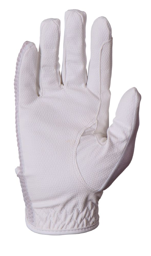 Cavallino Performance Riding Gloves - White
