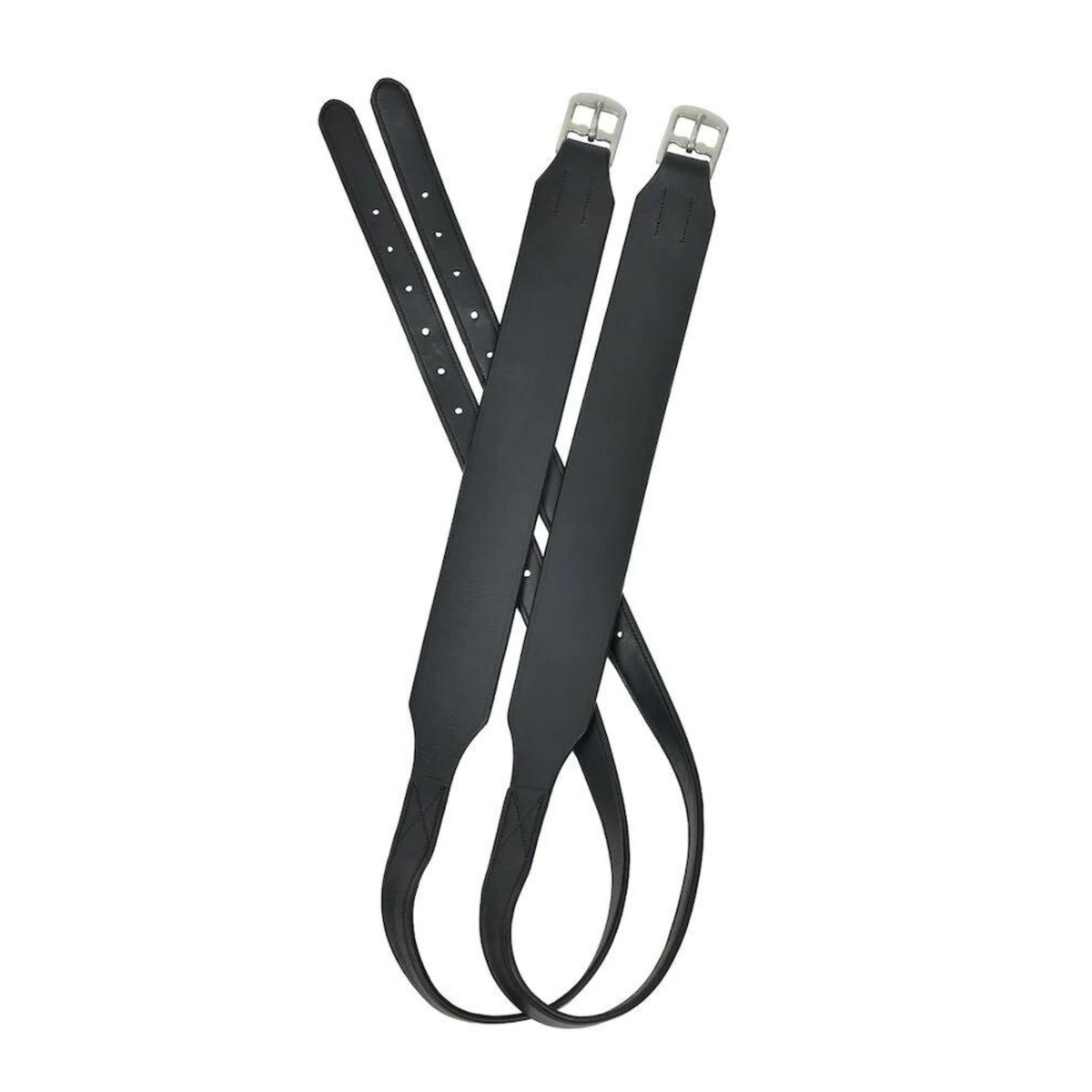 Collegiate Comfitec Stability Stirrup Leathers - Black