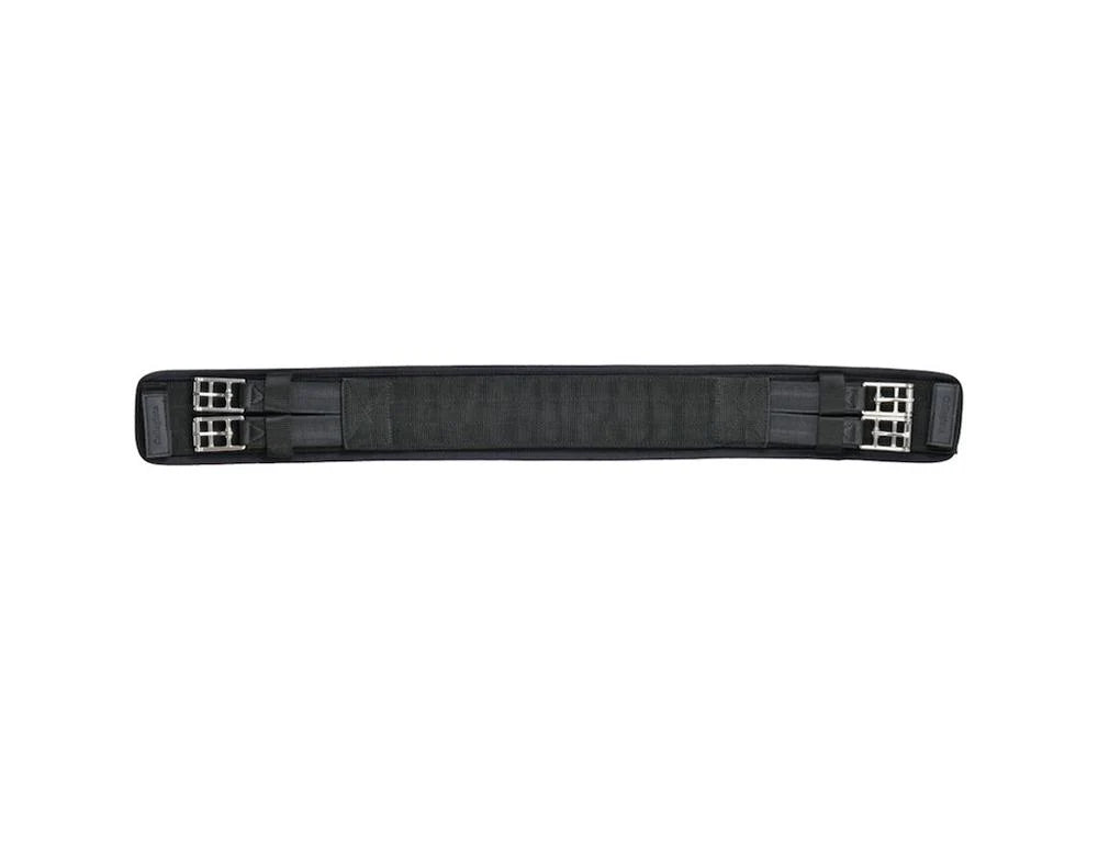 Collegiate Neoprene Lined Dressage Girth - Black
