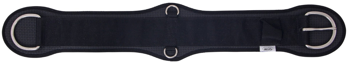 Double Hill Western Comfort Buckle/Dee Girth - Black