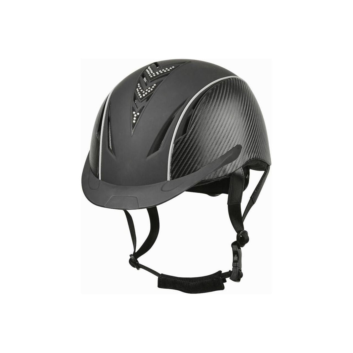 Dublin Airation Arrow Diamante Lite Helmet II - Black Hero