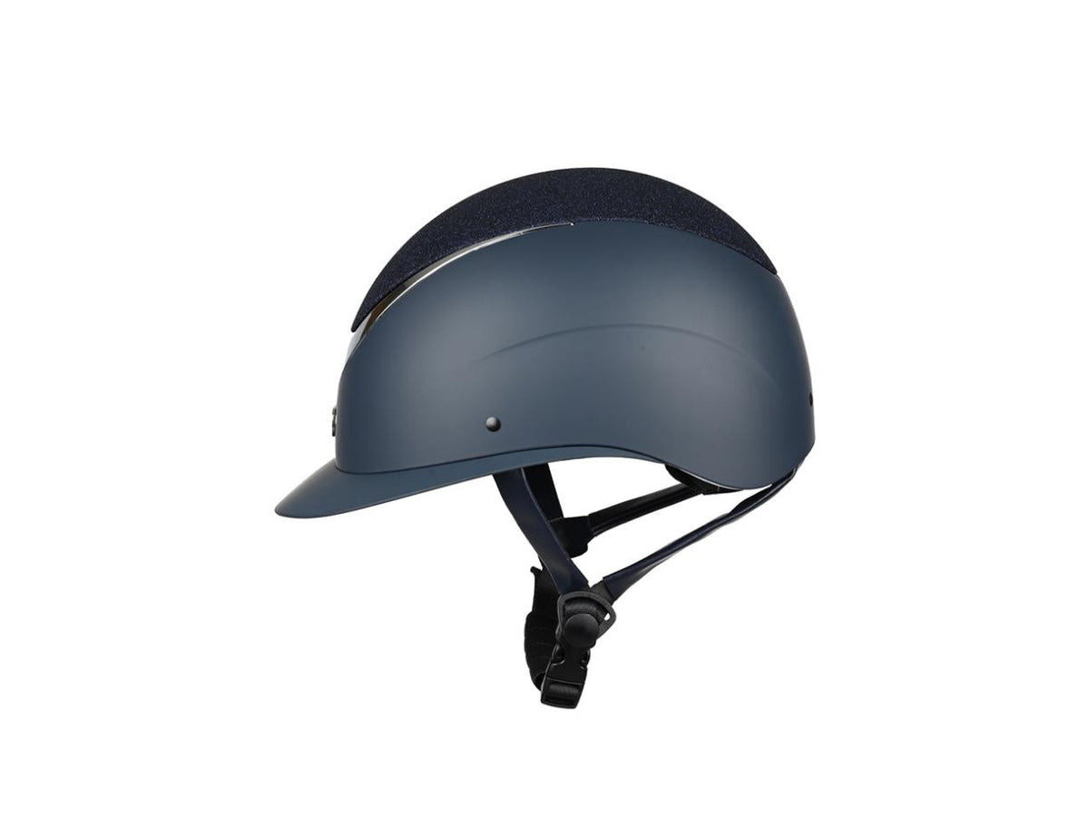 Dublin Calixto Shimmer Helmet - Navy Side