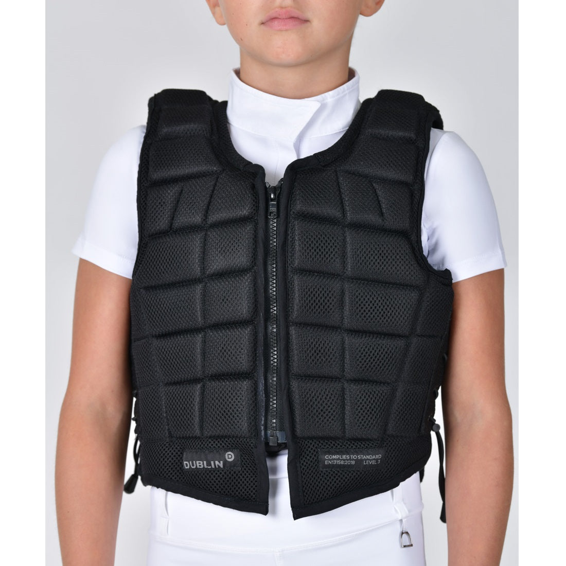 Dublin Childs Pro Ride Body Protector - Front
