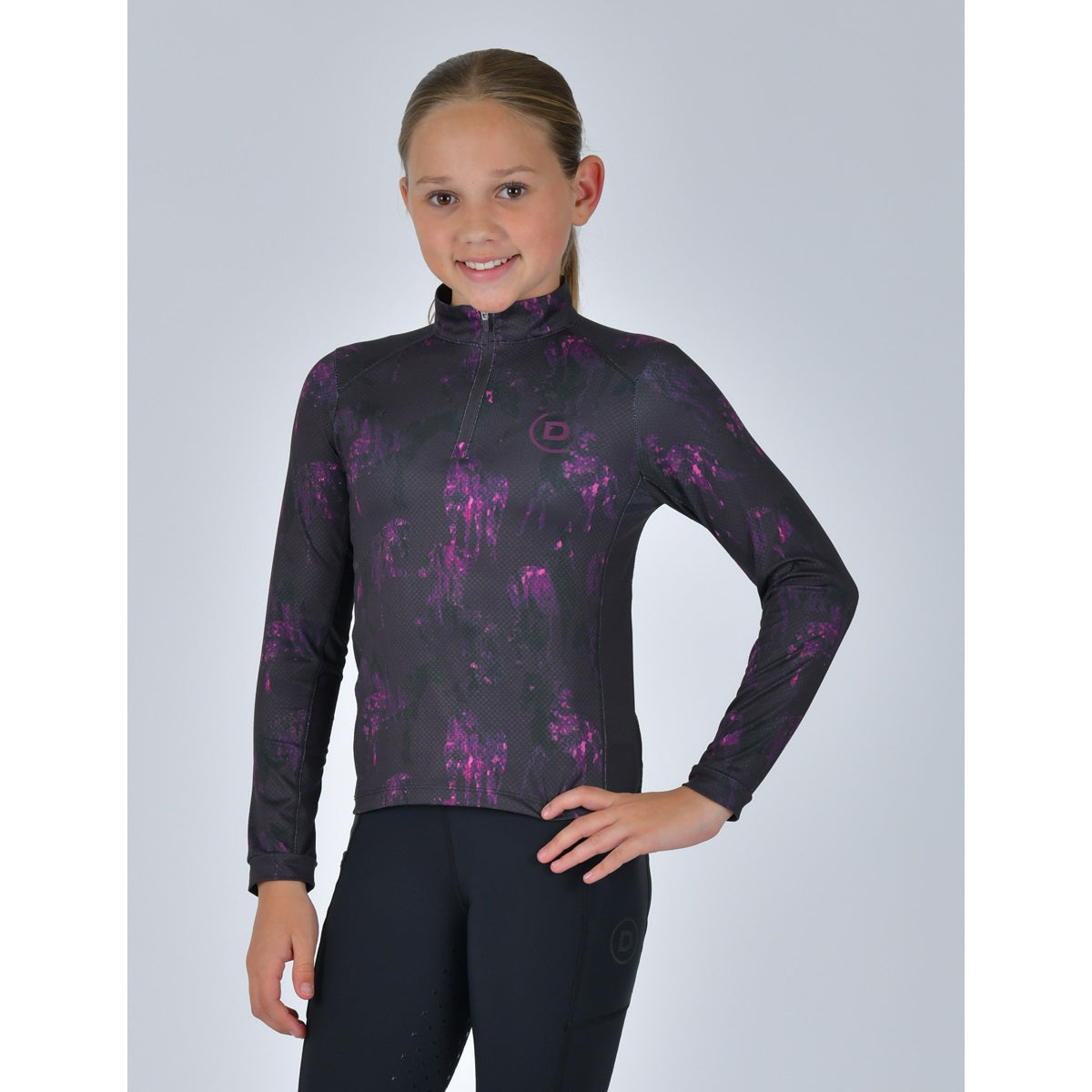 Dublin Kids Breathable Long Sleeved Riding Top