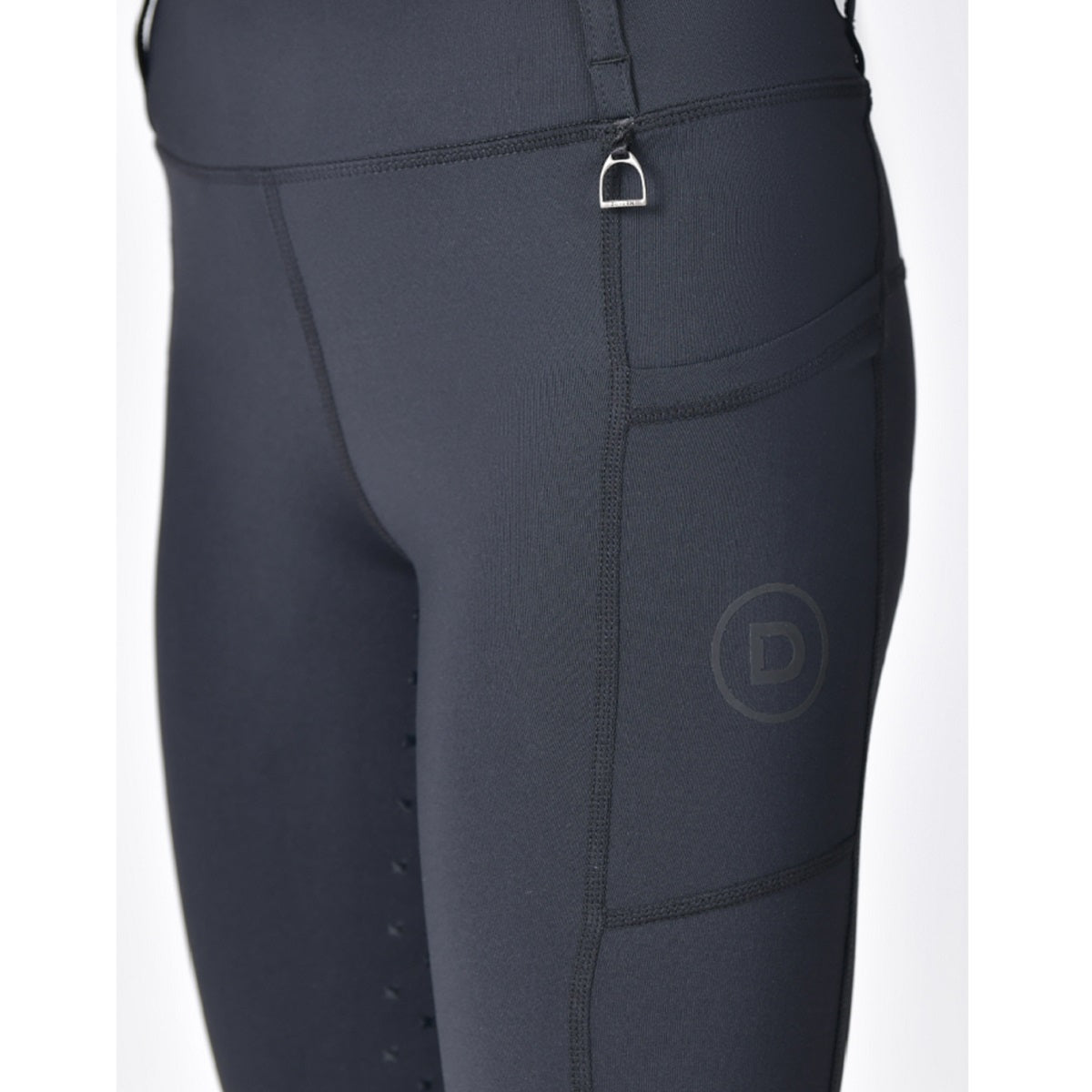 Dublin Kids Form Mesh Riding Tights - 4