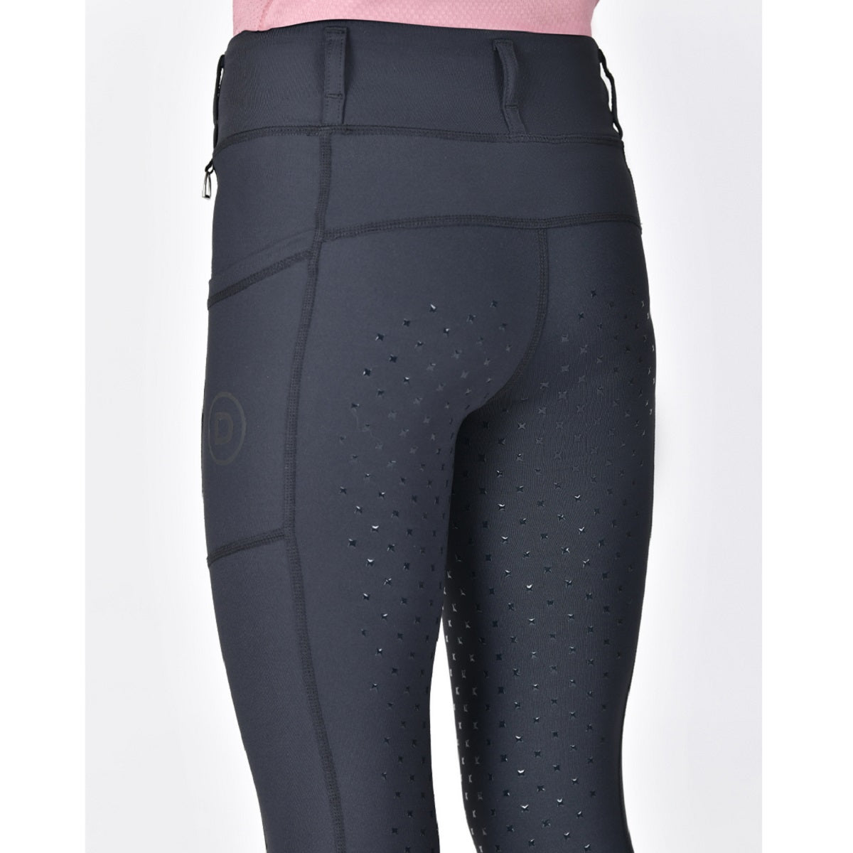 Dublin Kids Form Mesh Riding Tights - 5