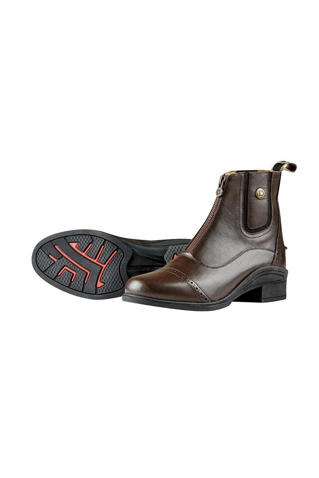 Dublin Ladies Rapture Zip Boots - Brown