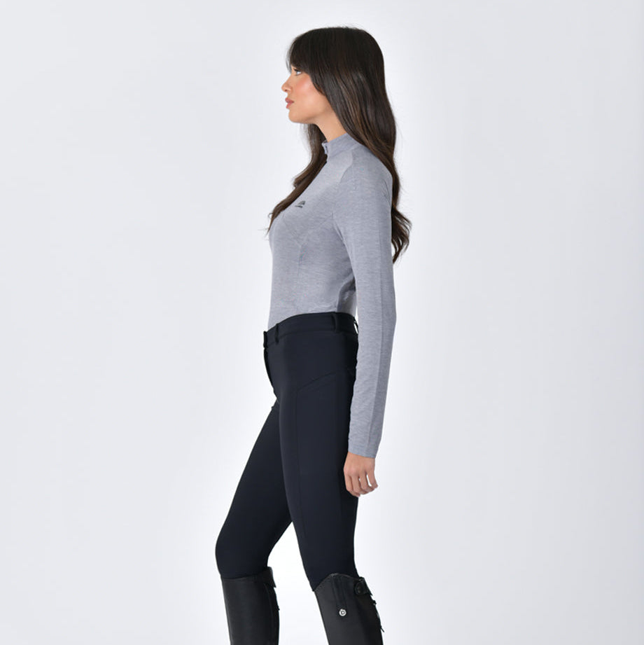 Navy/Mauve Wine Marle - side