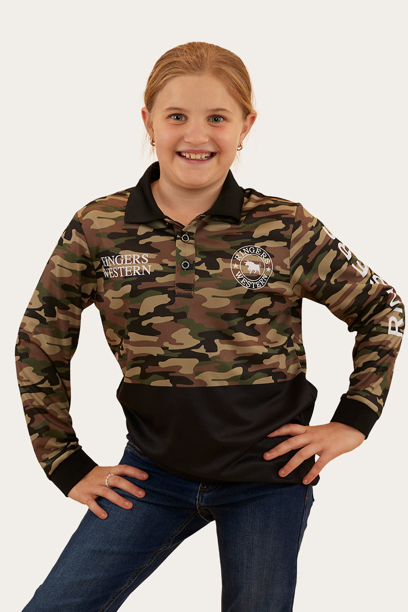 Ringers Western Halls Creek Kids Fishing Jersey