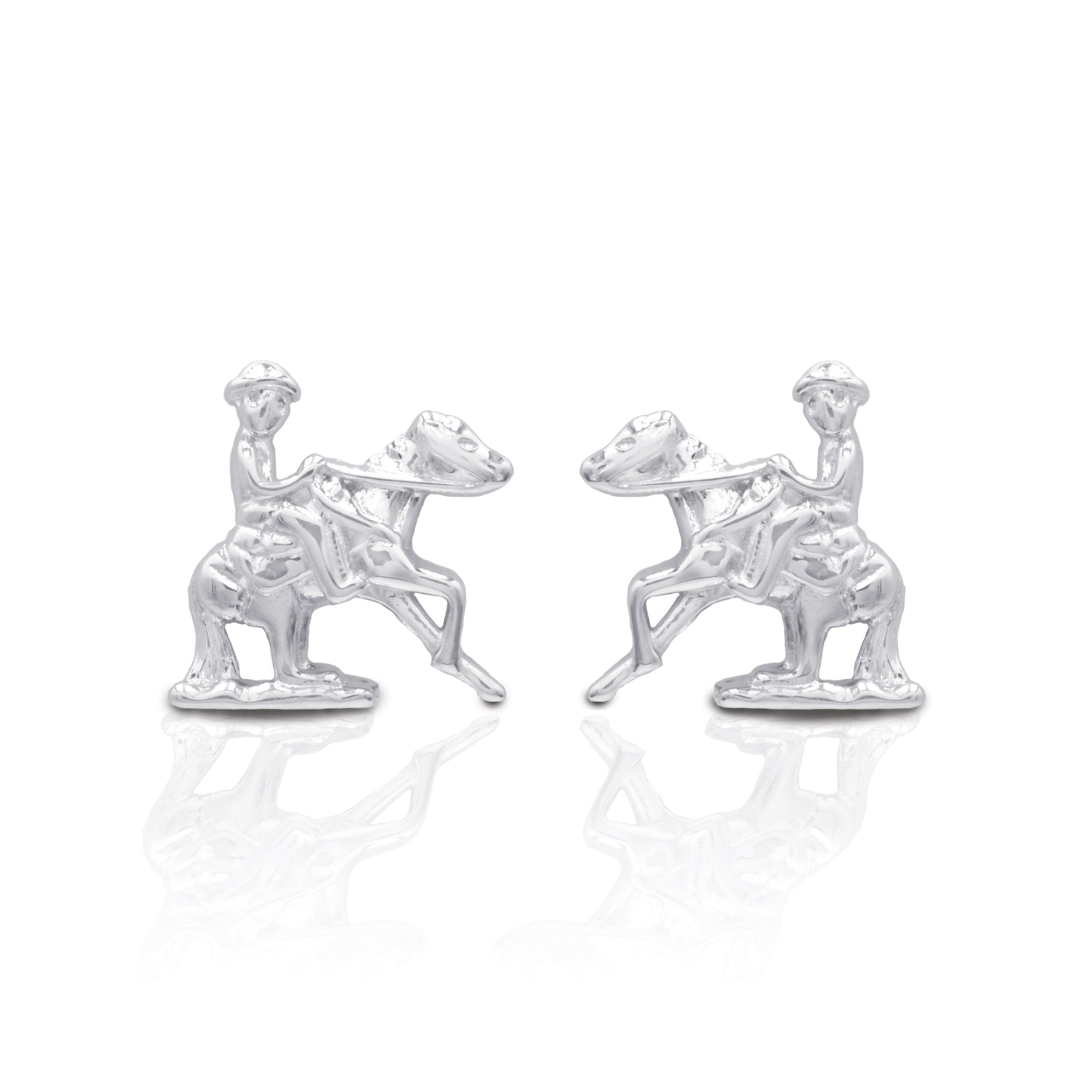 Kelly Herd Earrings Reining Horse