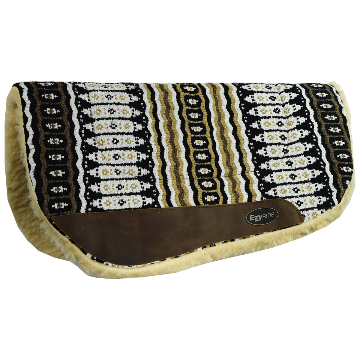 Ezy Ride Navajo Barrel Pad with Fleece - 2
