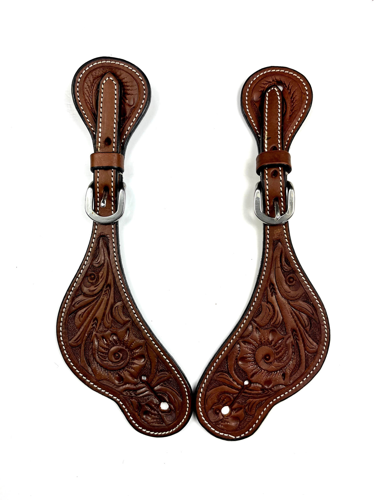 Ezy Ride Spur Strapwith Floral Stamping