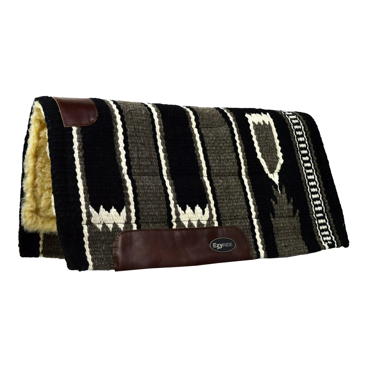 Ezy Ride Wool Show Pad with Fleece - 3