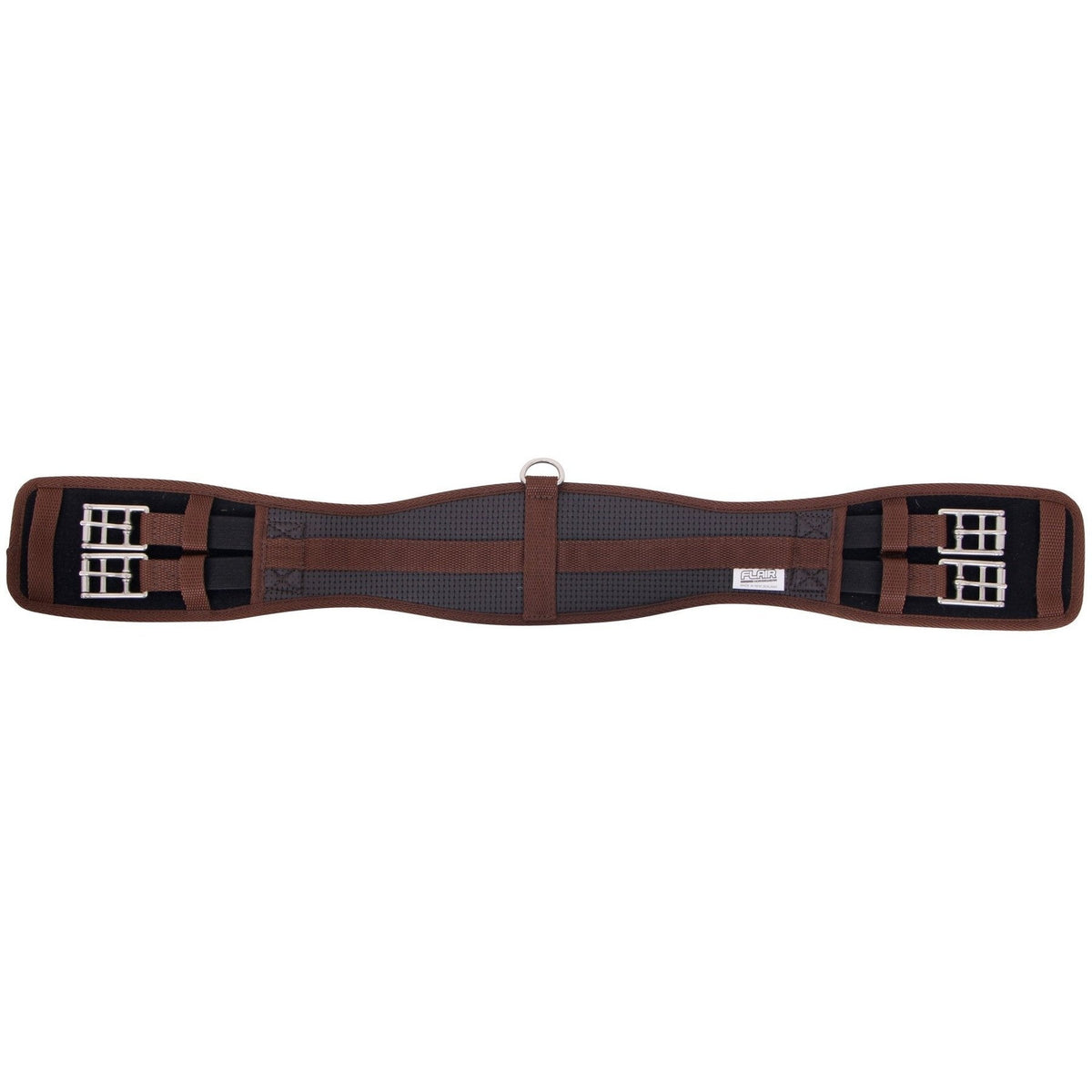 Flair Contoured Antigall Short Girth Double Expansion - Brown