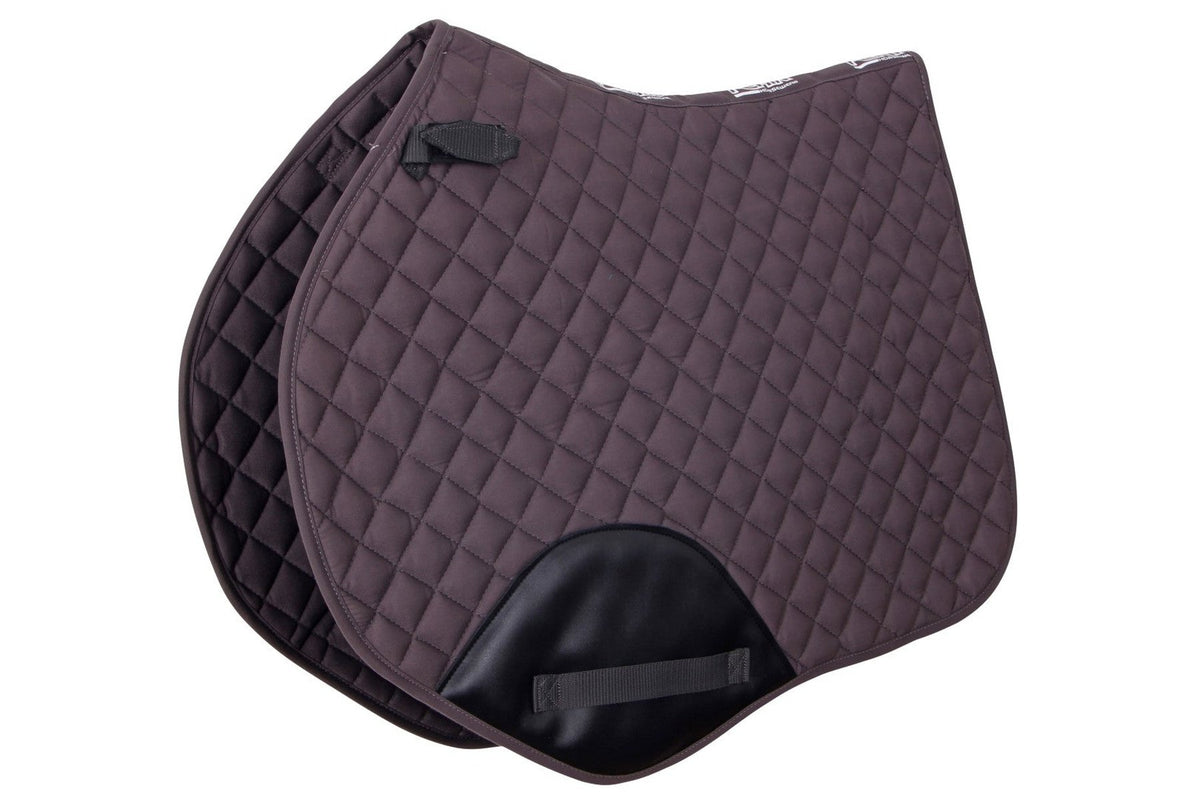 Flair Diamond Quilt Jump Saddle Cloth - Anthracite