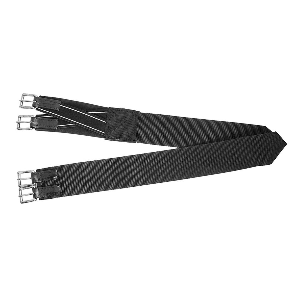 Flair Racewear Exercise Expanding Double Buckle Girth - Black