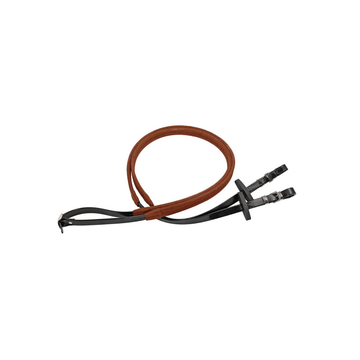 Flair Racewear Exercise Rubber Grip Reins Loop End - 2