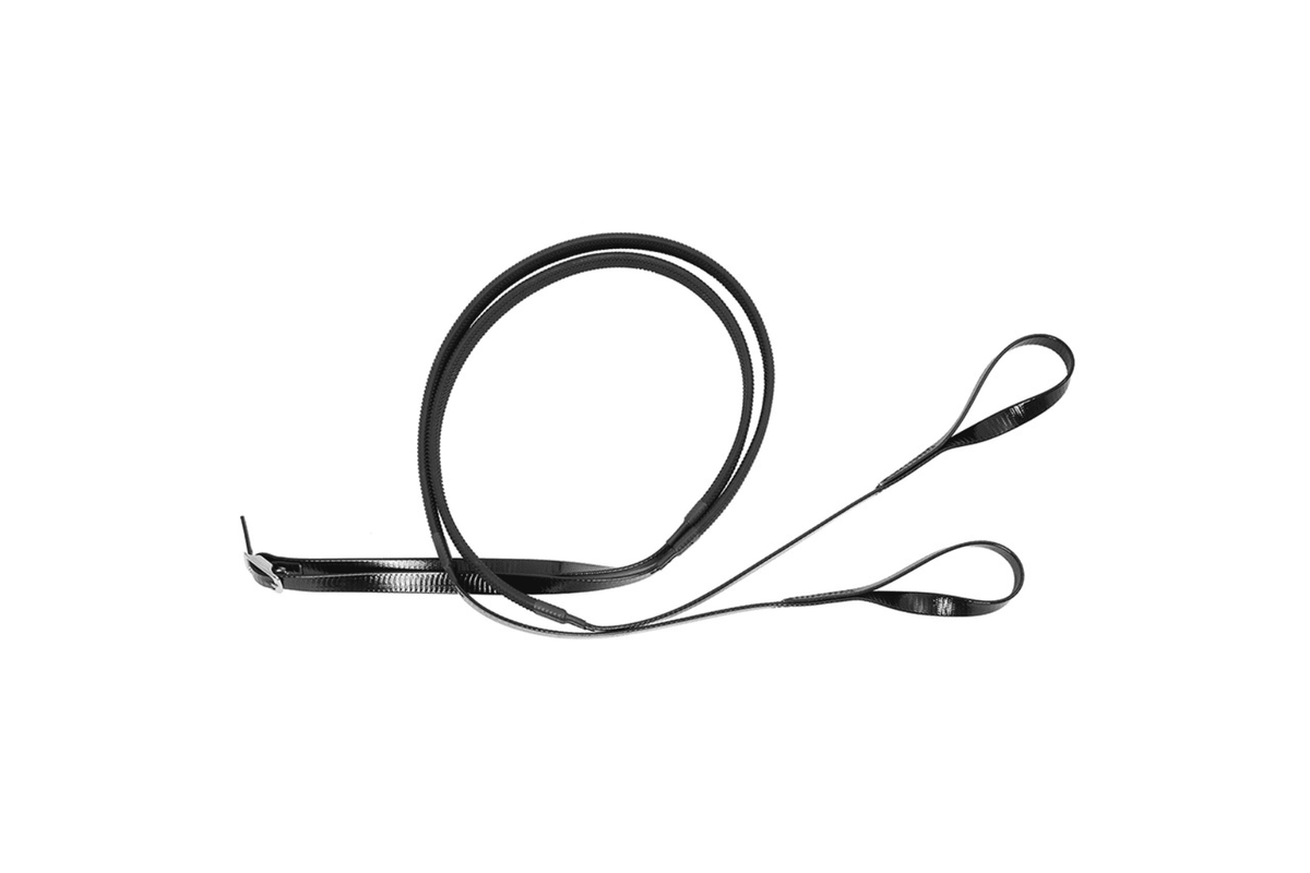 Flair Racewear Exercise Rubber Grip Reins Loop End - 3
