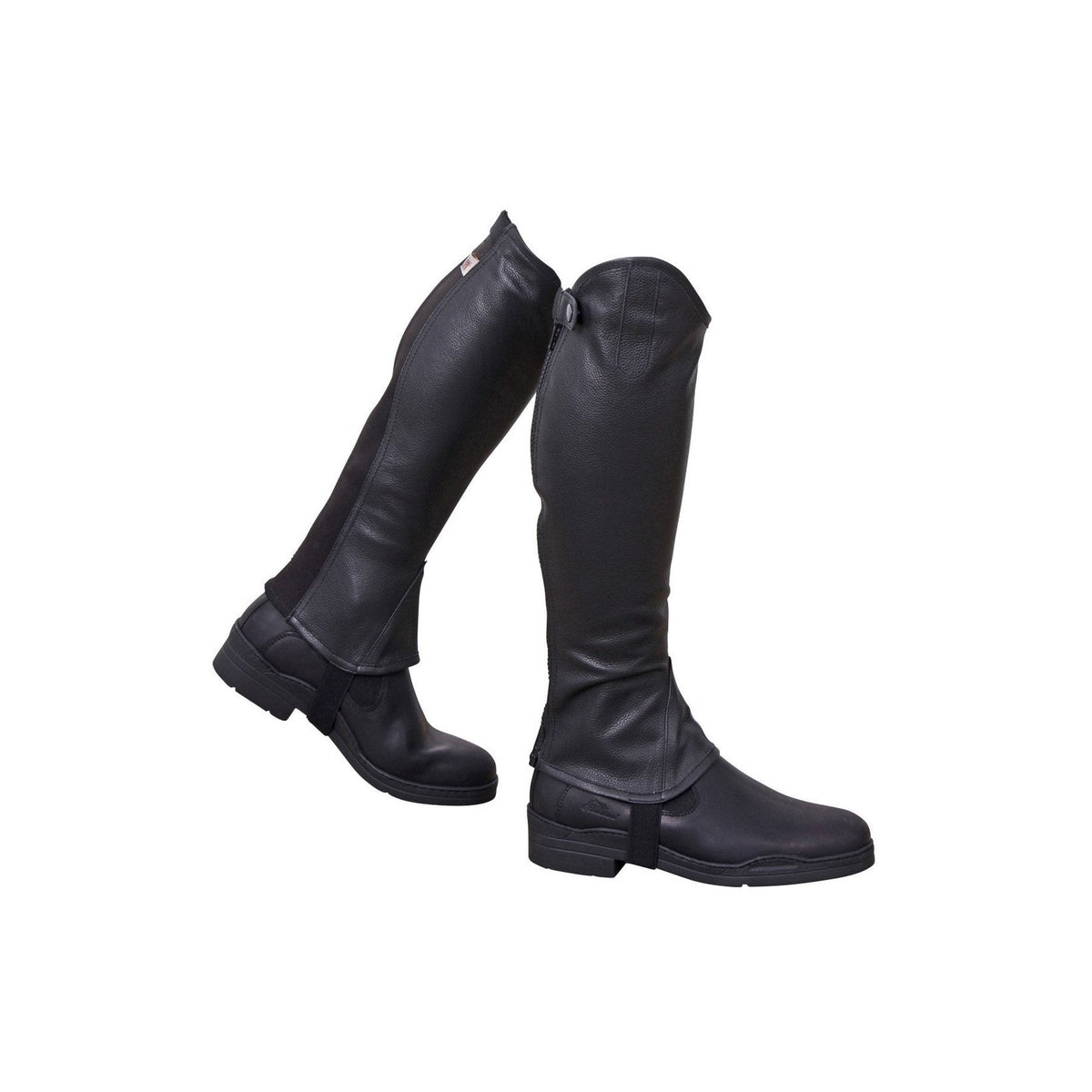 Flair Soft Leather Chaps - Black