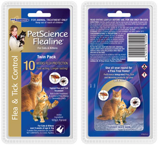 PetScience Flealine for cats and kittens