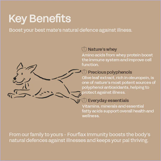 Fourflax Canine Immunity - Benefits