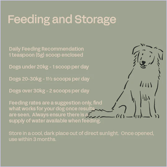 Fourflax Canine Multivits - Feeding